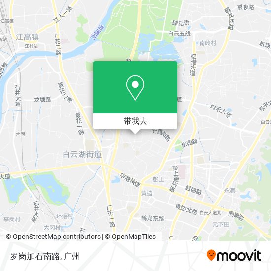 罗岗加石南路地图