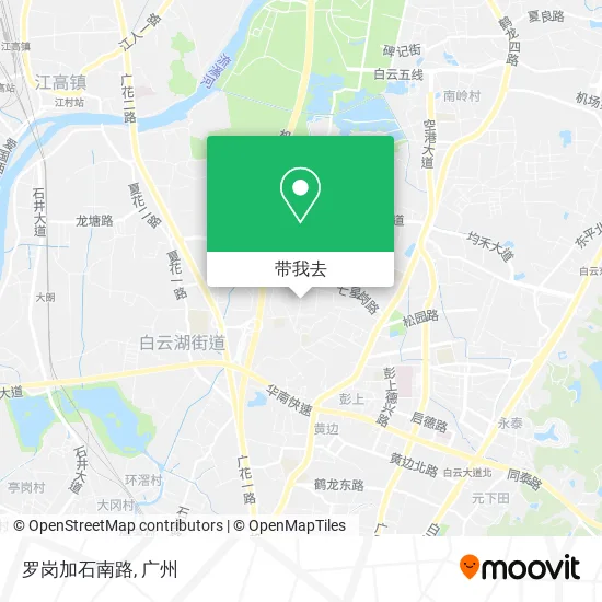罗岗加石南路地图