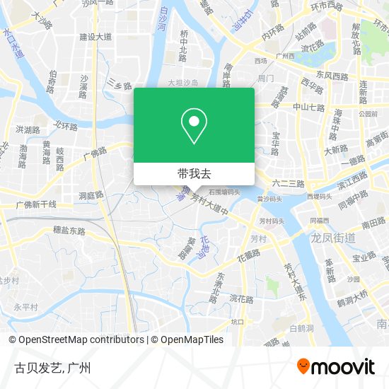 古贝发艺地图