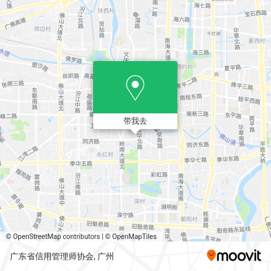 广东省信用管理师协会地图