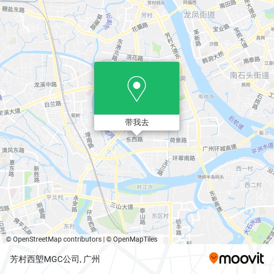 芳村西塱MGC公司地图