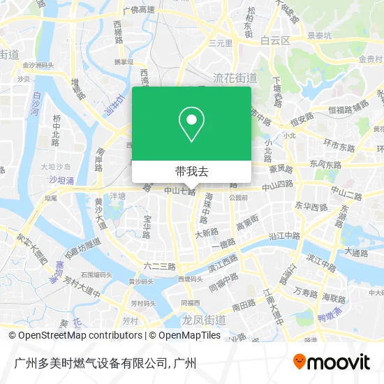 广州多美时燃气设备有限公司地图