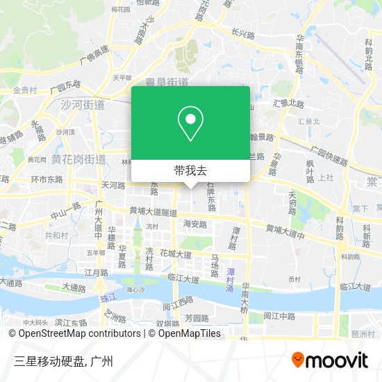 三星移动硬盘地图