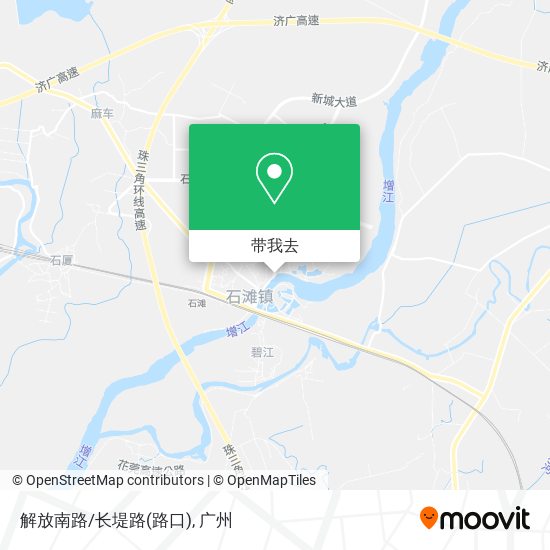 解放南路/长堤路(路口)地图