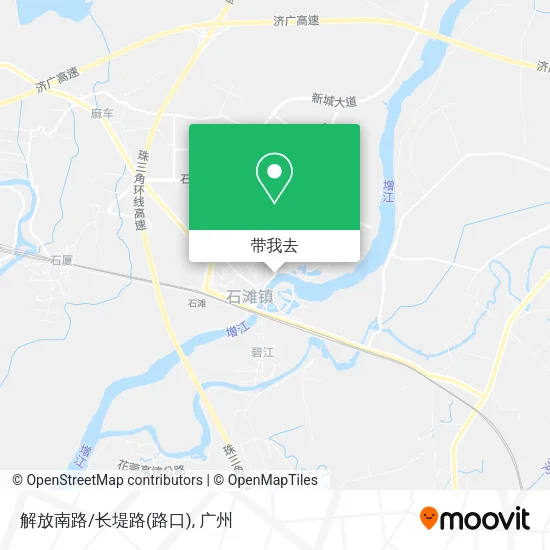 解放南路/长堤路(路口)地图
