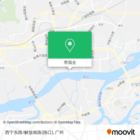西宁东路/解放南路(路口)地图