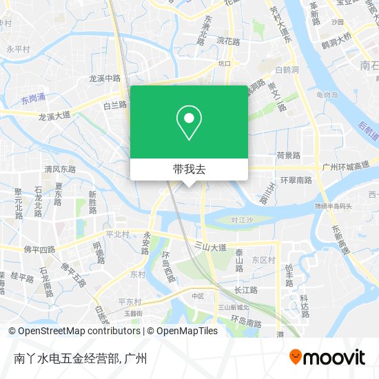 南丫水电五金经营部地图