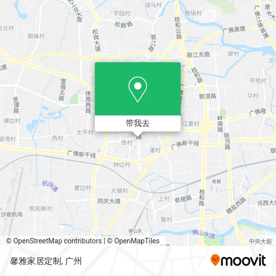 馨雅家居定制地图