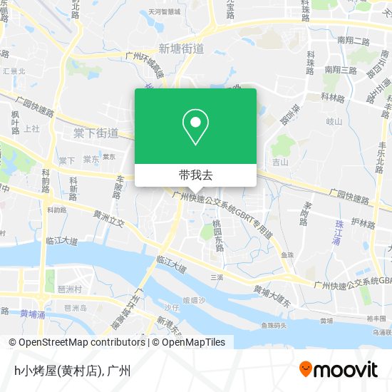 h小烤屋(黄村店)地图