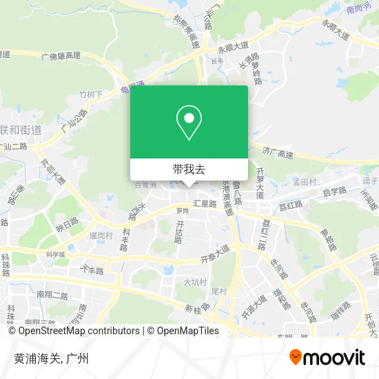 黄浦海关地图