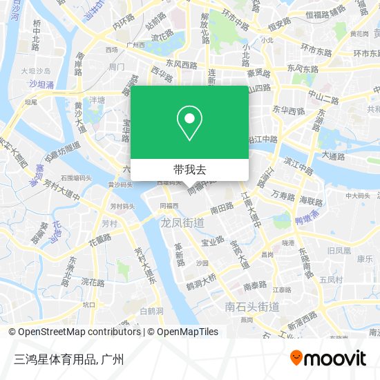 三鸿星体育用品地图