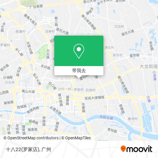 十八22(罗家店)地图