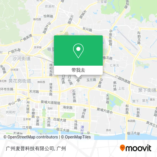 广州麦普科技有限公司地图