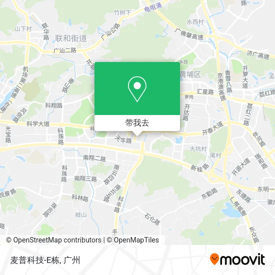 麦普科技-E栋地图