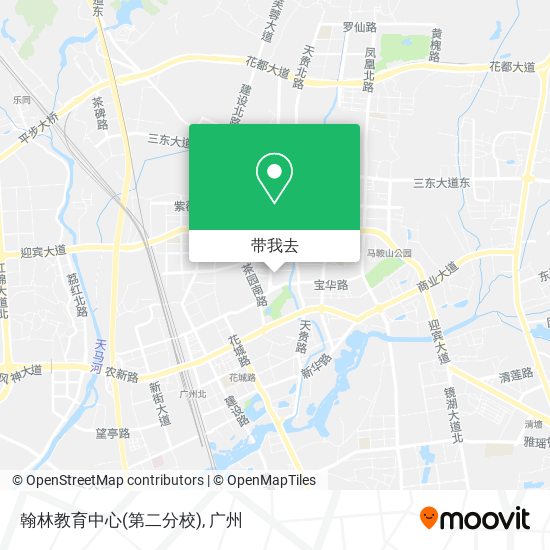 翰林教育中心(第二分校)地图