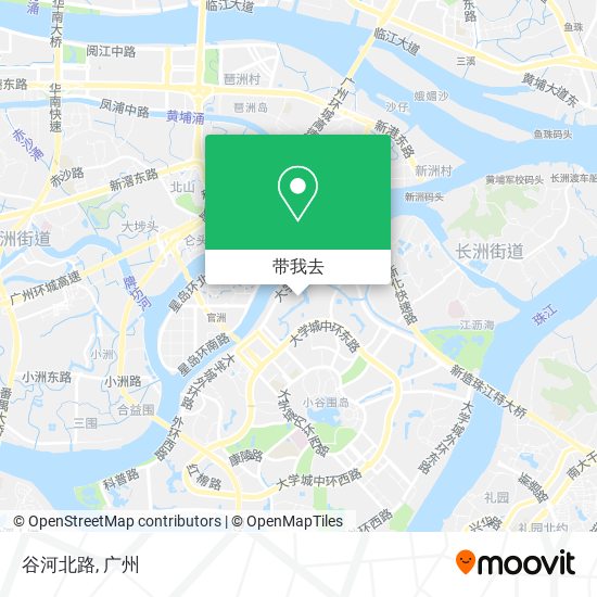 谷河北路地图