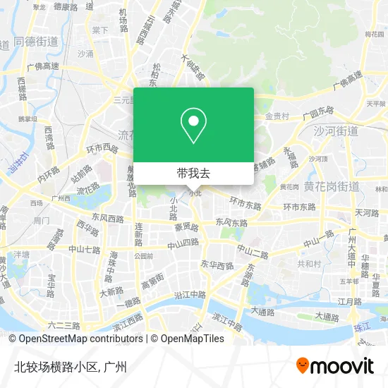 北较场横路小区地图