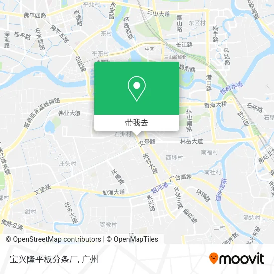 宝兴隆平板分条厂地图