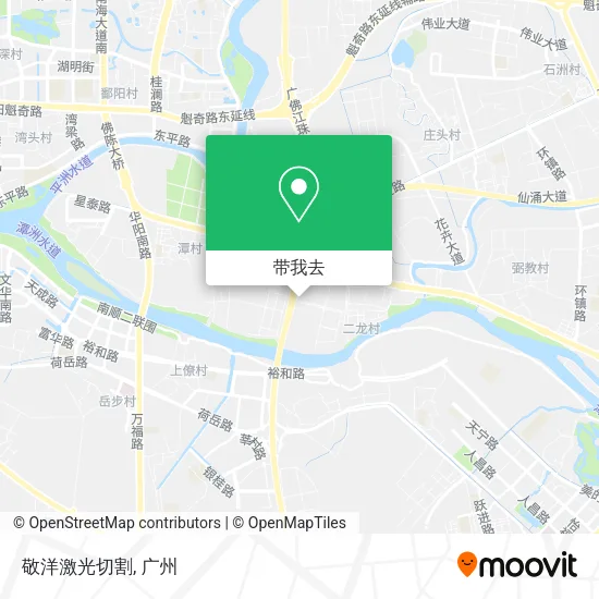 敬洋激光切割地图