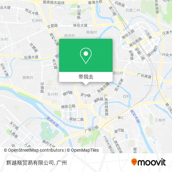 辉越顺贸易有限公司地图