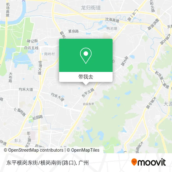 东平横岗东街/横岗南街(路口)地图