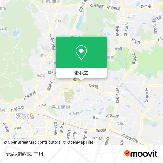 元岗横路东地图