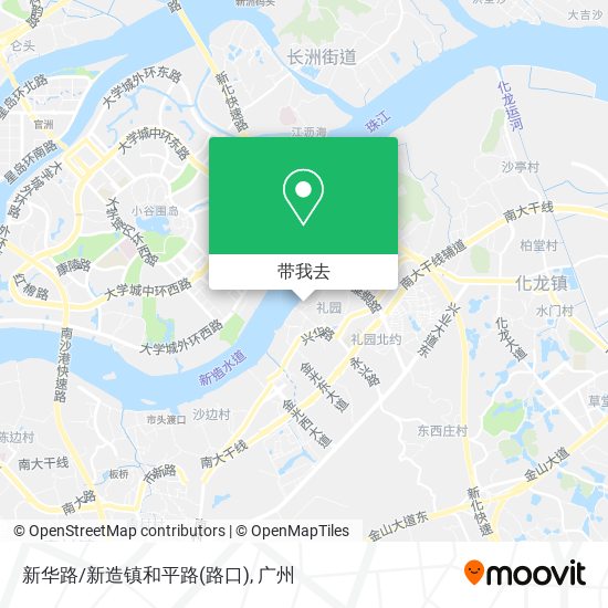 新华路/新造镇和平路(路口)地图