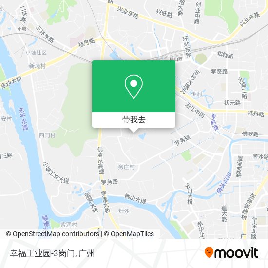 幸福工业园-3岗门地图