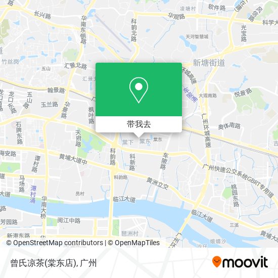 曾氏凉茶(棠东店)地图
