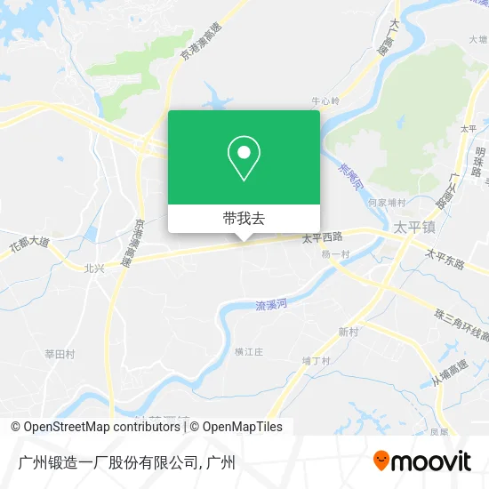 广州锻造一厂股份有限公司地图