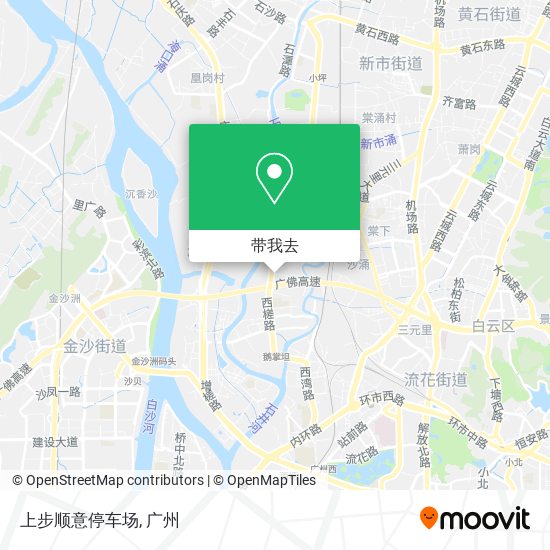 上步顺意停车场地图