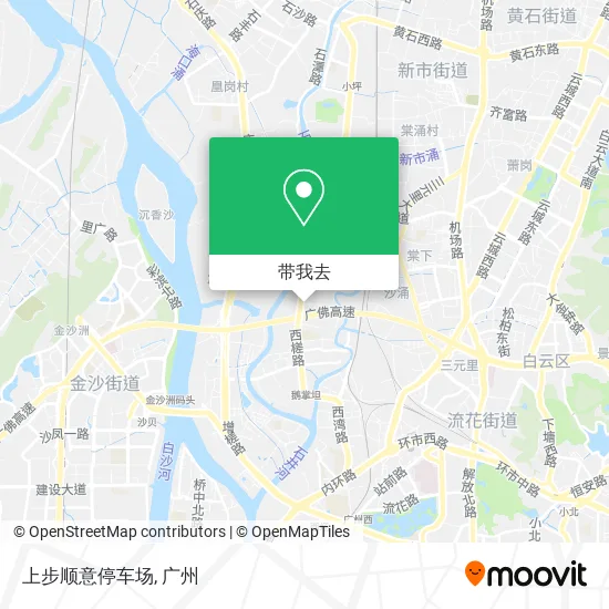 上步顺意停车场地图