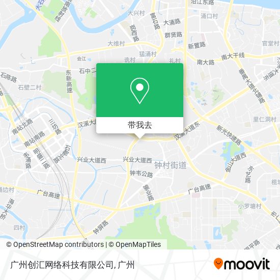 广州创汇网络科技有限公司地图