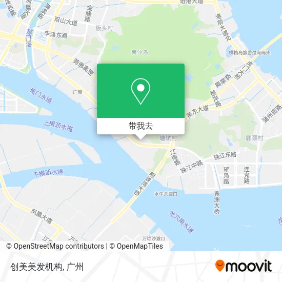 创美美发机构地图