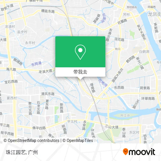 珠江园艺地图