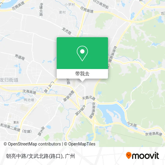 朝亮中路/文武北路(路口)地图
