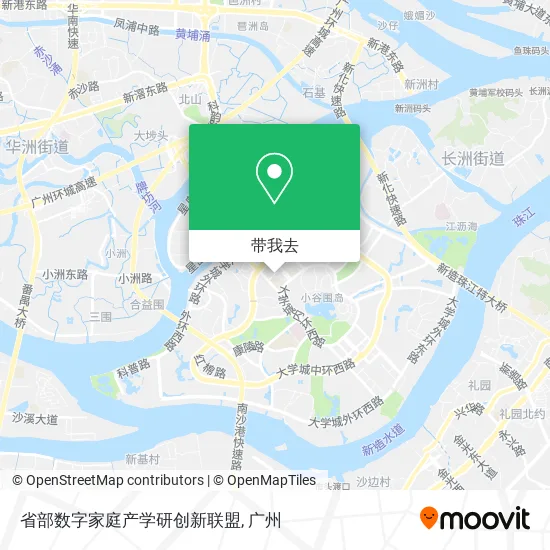 省部数字家庭产学研创新联盟地图