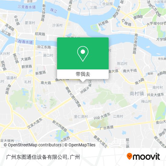 广州东图通信设备有限公司地图