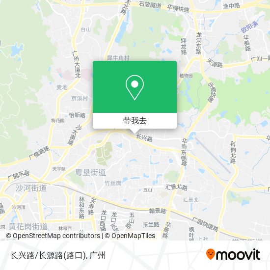 长兴路/长源路(路口)地图