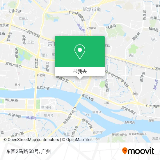 东圃2马路58号地图