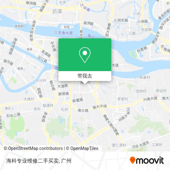 海科专业维修二手买卖地图