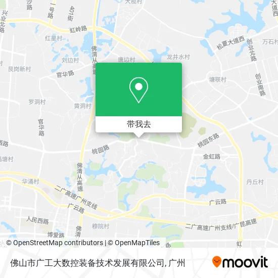 佛山市广工大数控装备技术发展有限公司地图