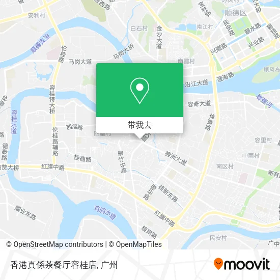 香港真係茶餐厅容桂店地图