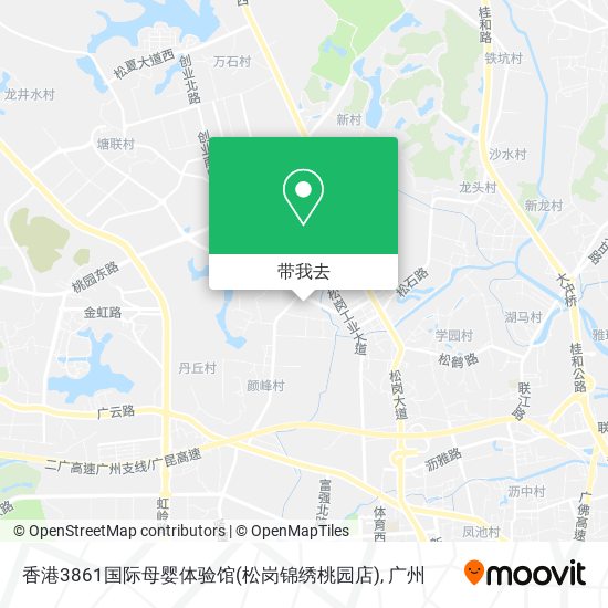 香港3861国际母婴体验馆(松岗锦绣桃园店)地图