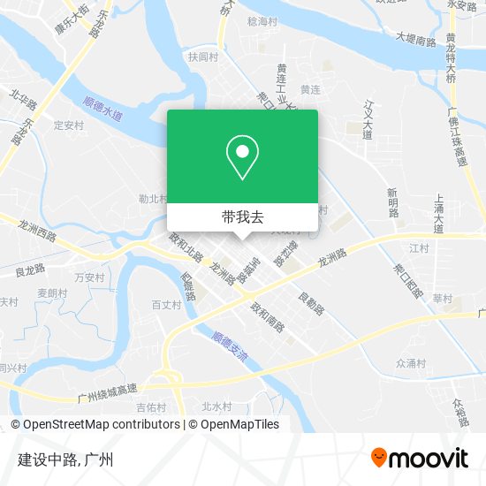 建设中路地图