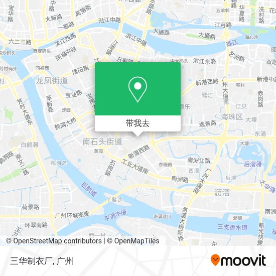 三华制衣厂地图