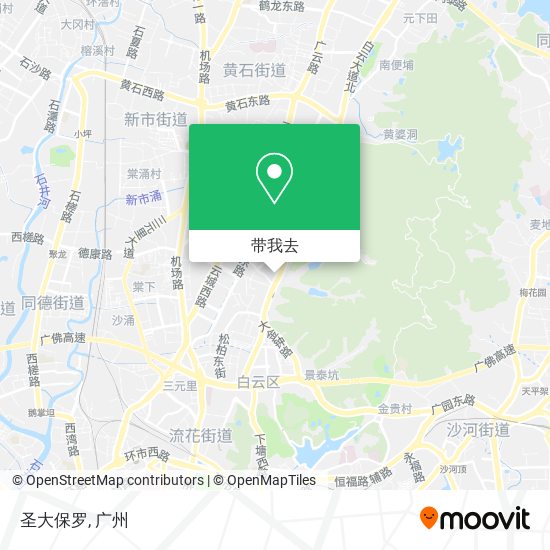 圣大保罗地图