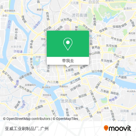 亚威工业刷制品厂地图