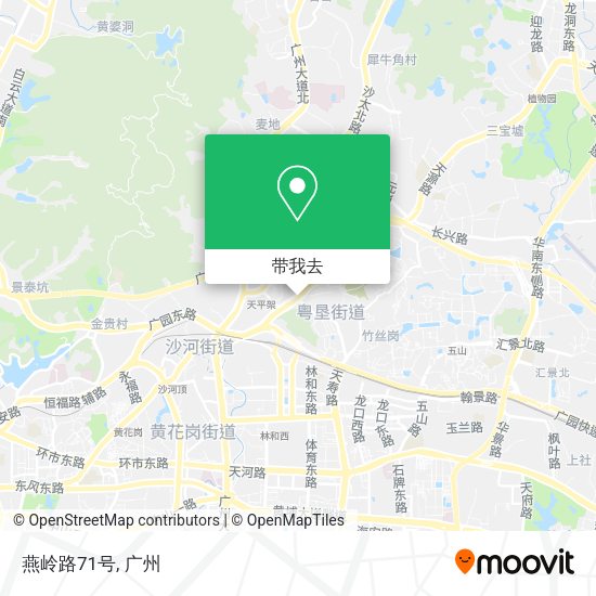 燕岭路71号地图