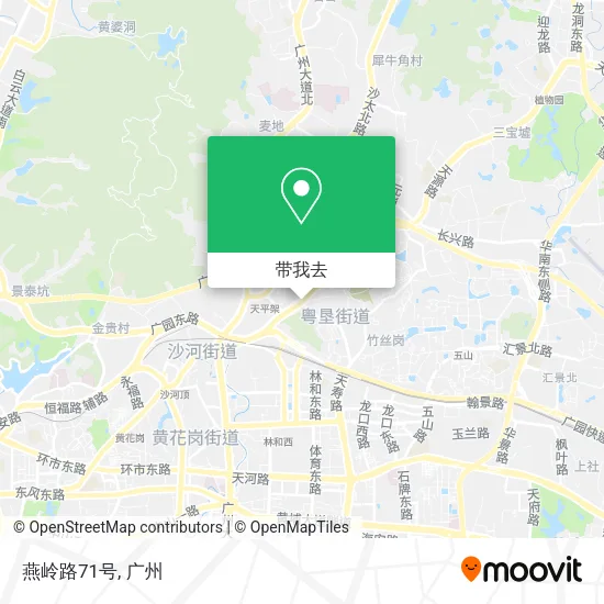燕岭路71号地图